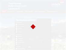 Tablet Screenshot of leutasch.net